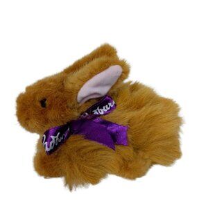 Hersheys Cadbury Bunny Rabbit Easter Brown Plush 6.75"